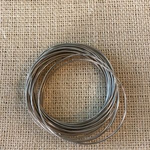 Silpada .925 sterling silver 21 bangle bracelet